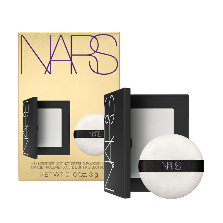 【NARS】迷你裸光蜜粉餅粉撲禮盒 (璀璨奢金版)