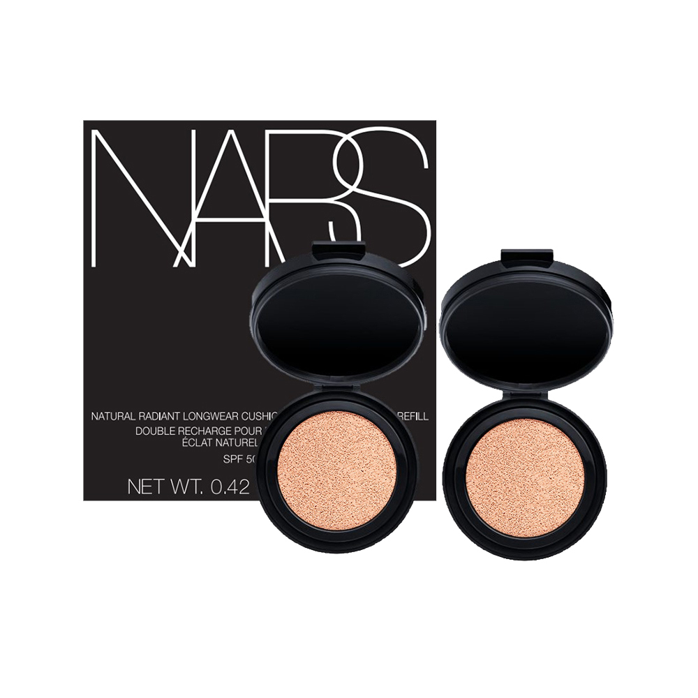 【NARS】超持久亮顏氣墊粉蕊2入組 DEAUILLE