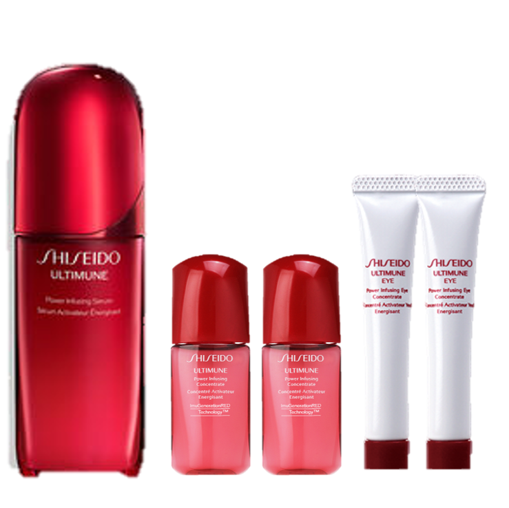 【Shiseido 國際櫃】神級小紅美顏開運組