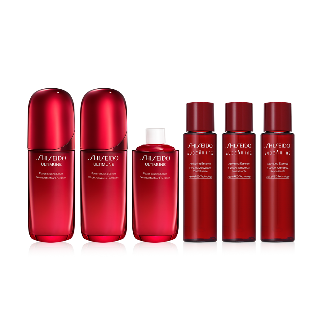 【Shiseido 國際櫃】山茶花修護精華雙瓶組