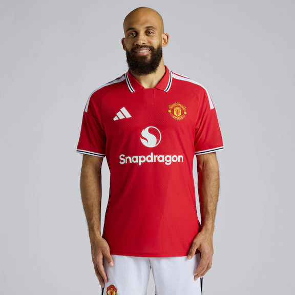 2026 Manchester United Authentic Home Shirt with EPL Nameset (單號碼)