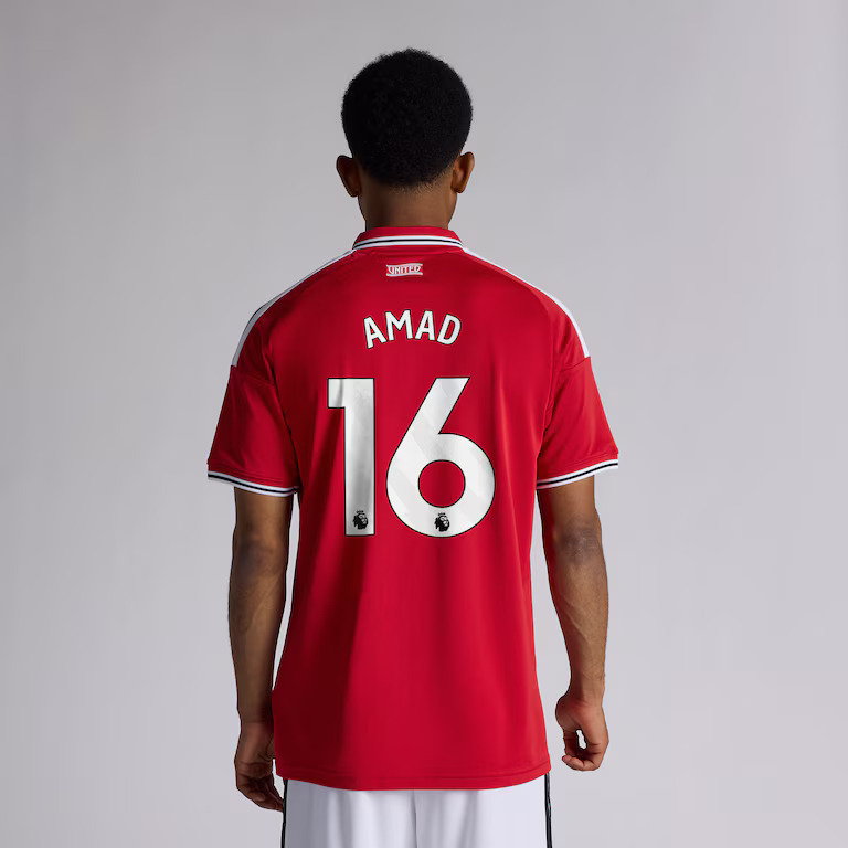 2026 Manchester United Home Shirt with EPL Nameset (雙號碼)