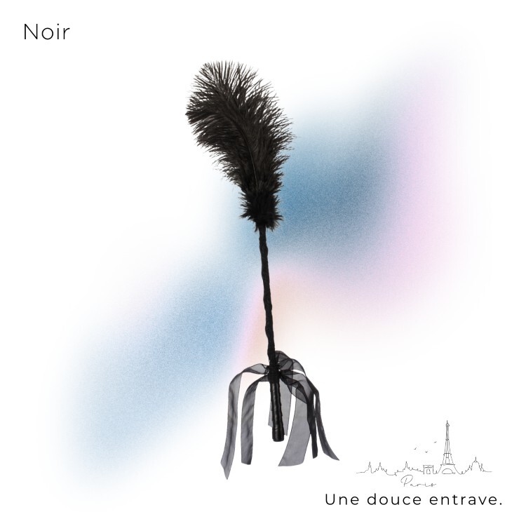 Noir 巴黎午夜 絲帶羽毛棒 sm羽毛棒 情趣搔癢棒