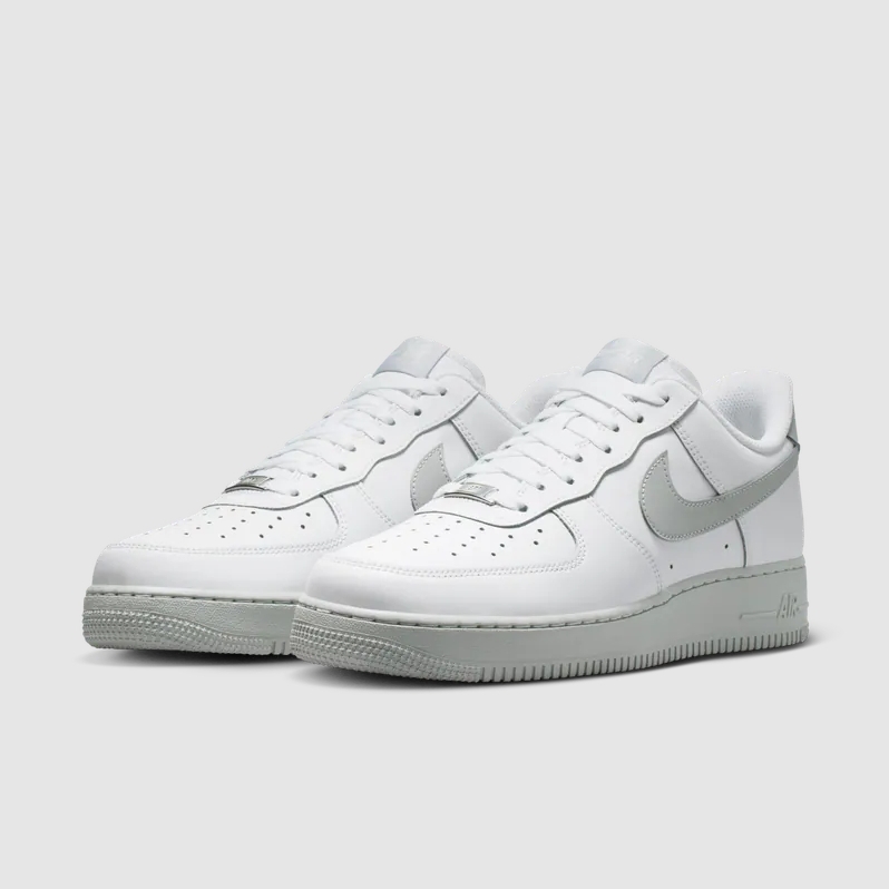 <台灣現貨> NIKE AIR FORCE 1 '07 'Summit White' AF1 白灰 皮革 經典 休閒鞋 FJ4146128