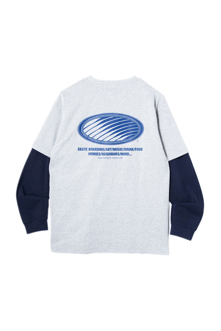 Hellrazor - TAKE CARE LAYERED LS SHIRT