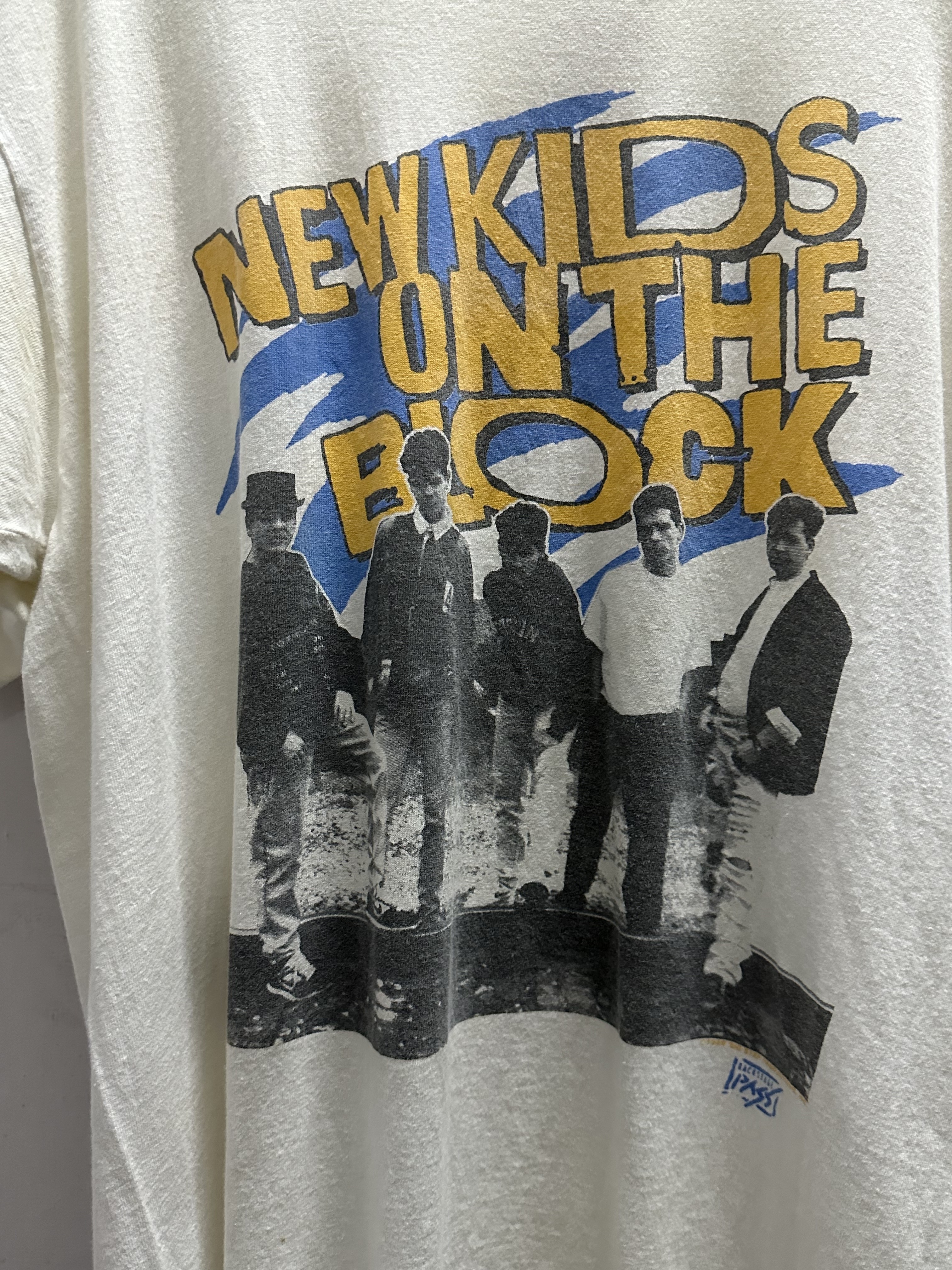 80~90’s NEW KIDS ON THE BLOCK Rock T-Shirt(Made In Canada)