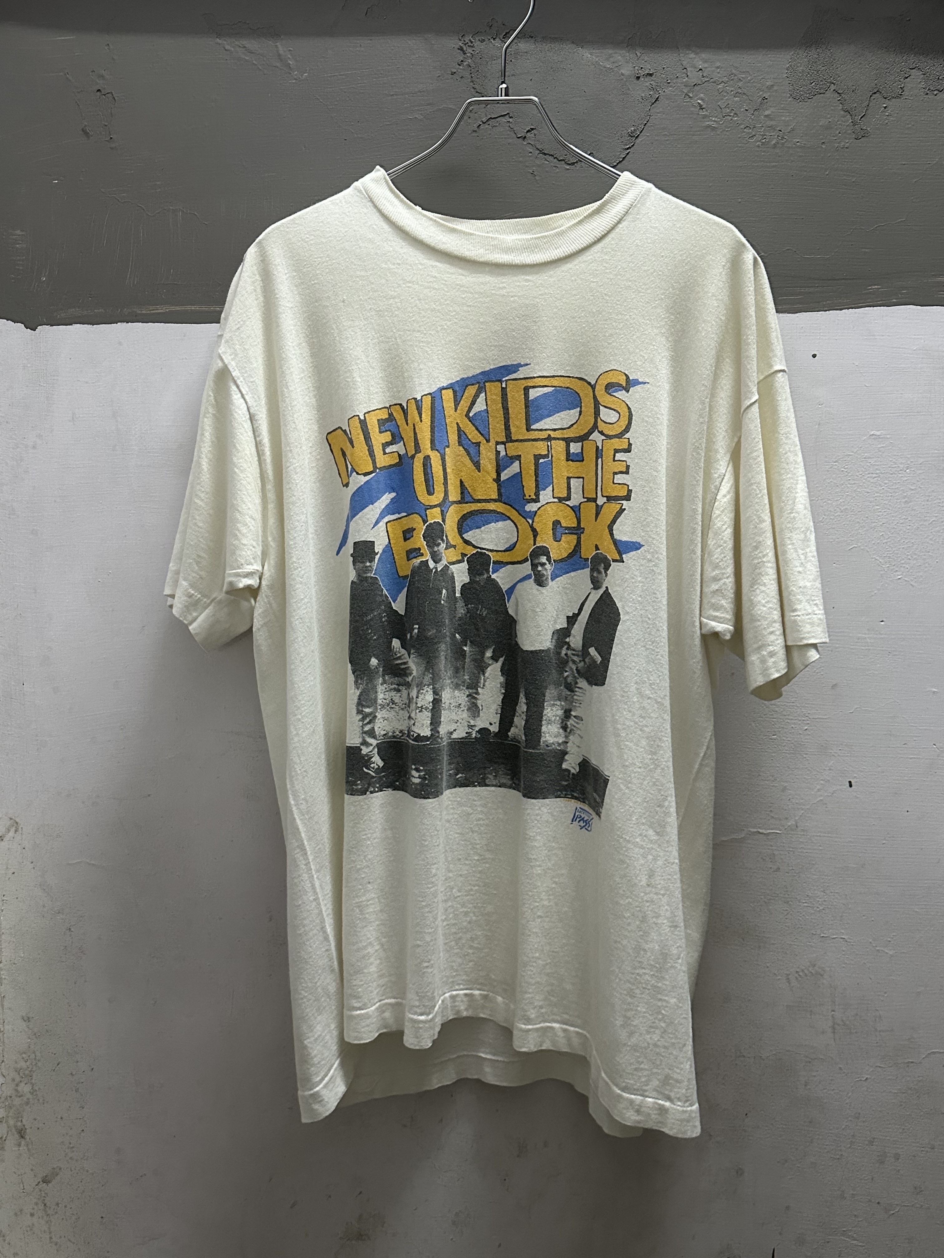 80~90’s NEW KIDS ON THE BLOCK Rock T-Shirt(Made In Canada)