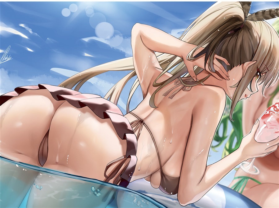 【ホロクル11th】「同人代購」「Melonbooks代購」くわい屋 - 横:ムメイのバック(Piukute062)_sB2タペストリー