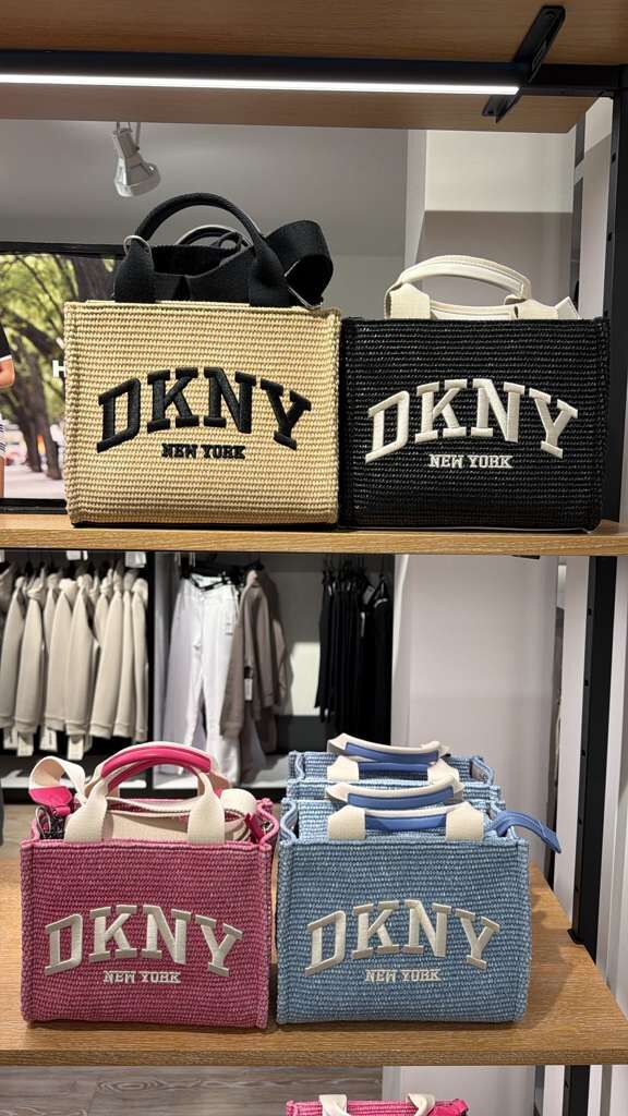 ZR031 DKNY 編織两用拉鏈迷你TOTE BAG 26x21 cm