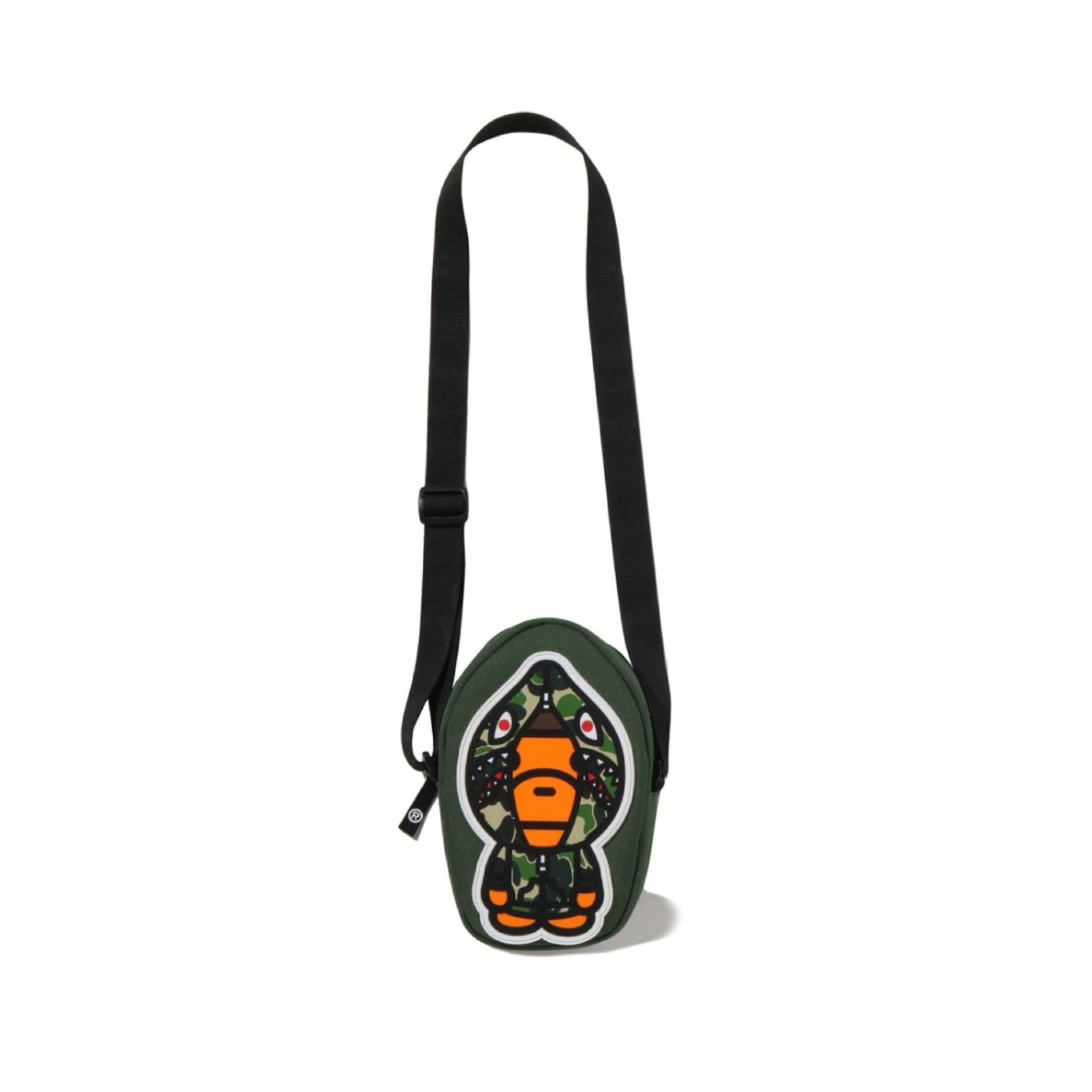 2026SS A BATHING APE BAPE ABC CAMO MILO SHARK SHOULDER BAG 側背包 手機包 現貨 2M30390001
