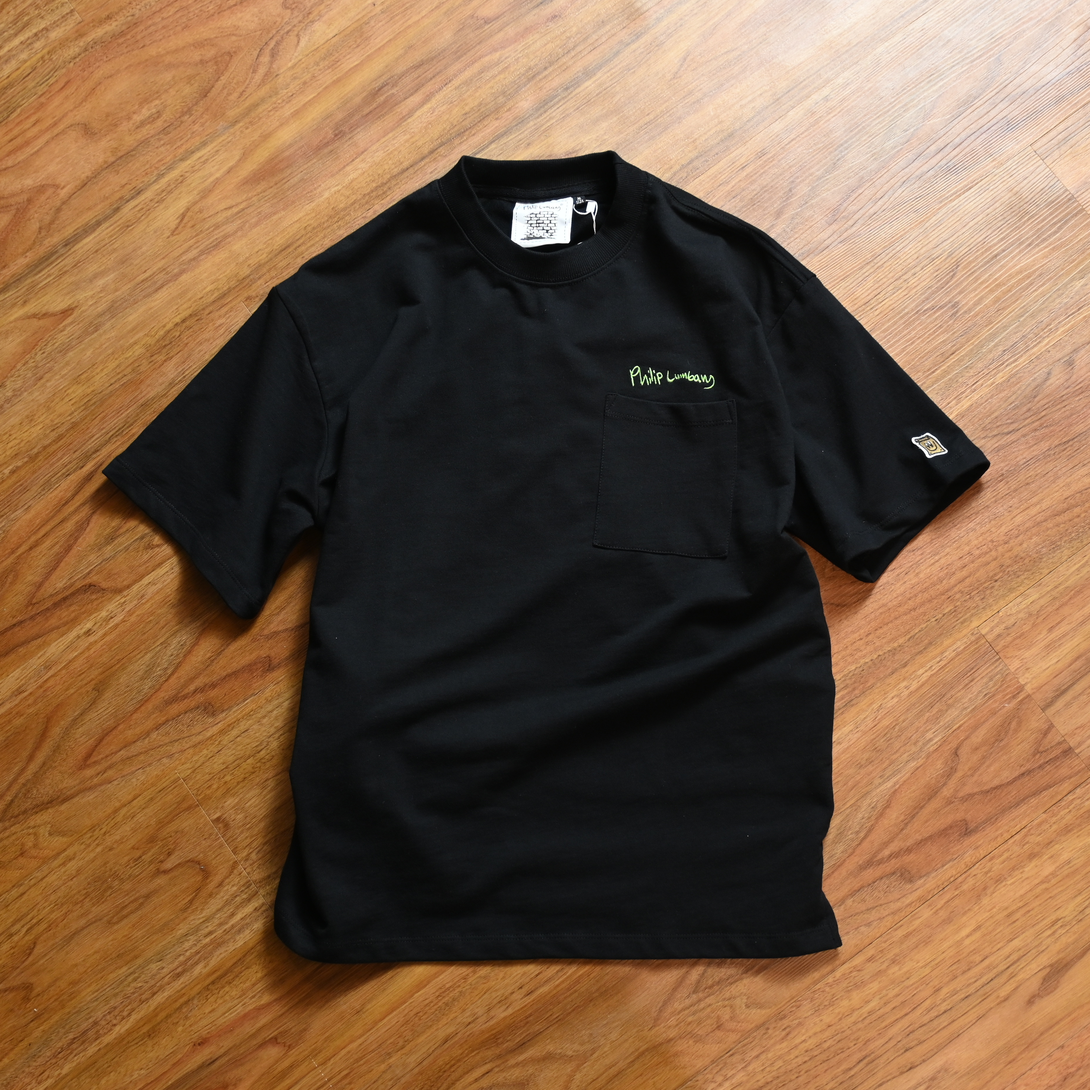 Philip Lumbang Embroidered Logo Pocket Tee