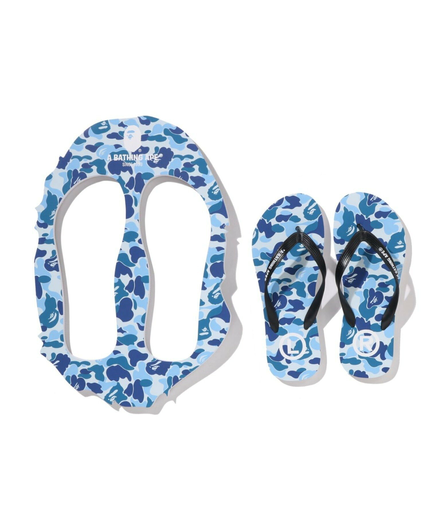 2026SS A BATHING APE BAPE ABC CAMO BEACH SANDALS 迷彩 海灘 拖鞋 現貨 1M30191001