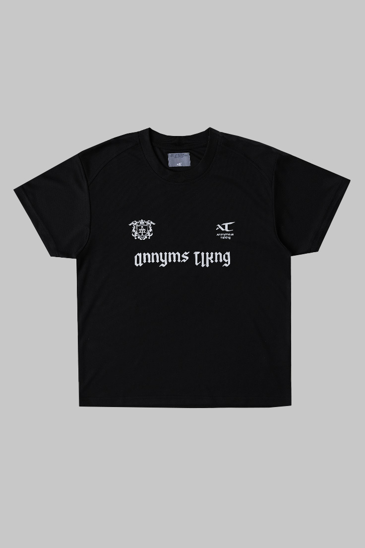 Anonymous Talking｜S26-SS14 – Fitted Jersey (Black)