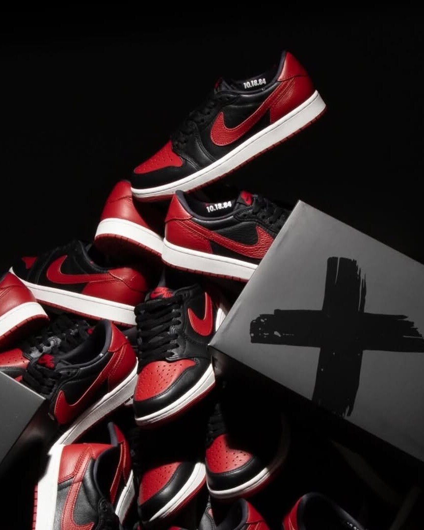 【逢甲 FUZZY】Air Jordan 1 Low OG "Banned" 禁穿 黑紅 IW6276-001