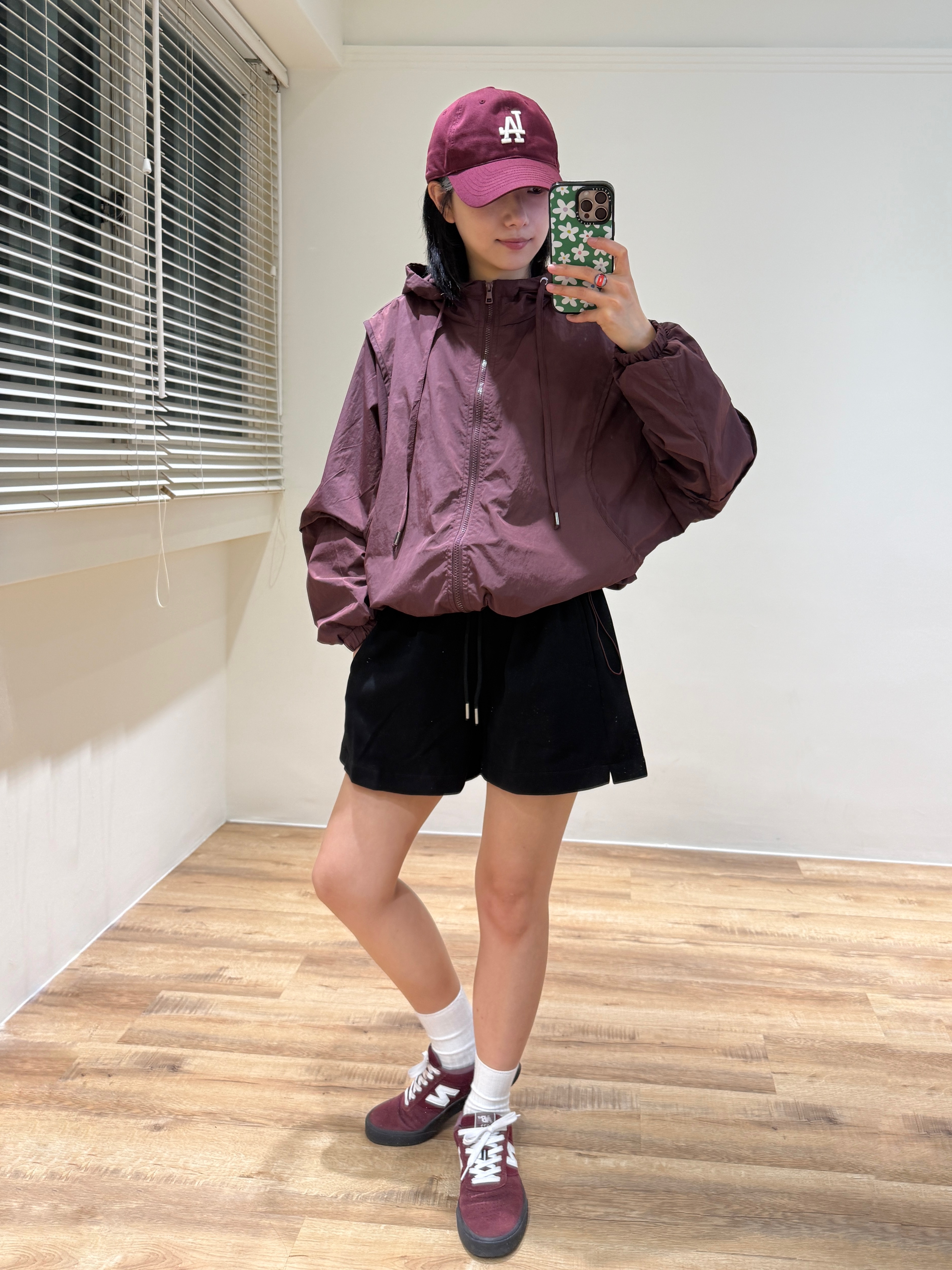 防曬也要很可愛！刷刷連帽外套 (紅)