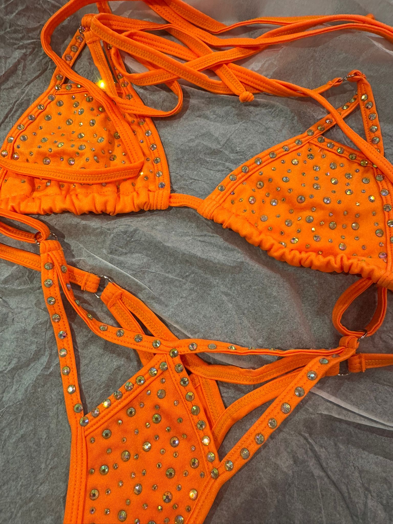 Triangle Bikini-Orange