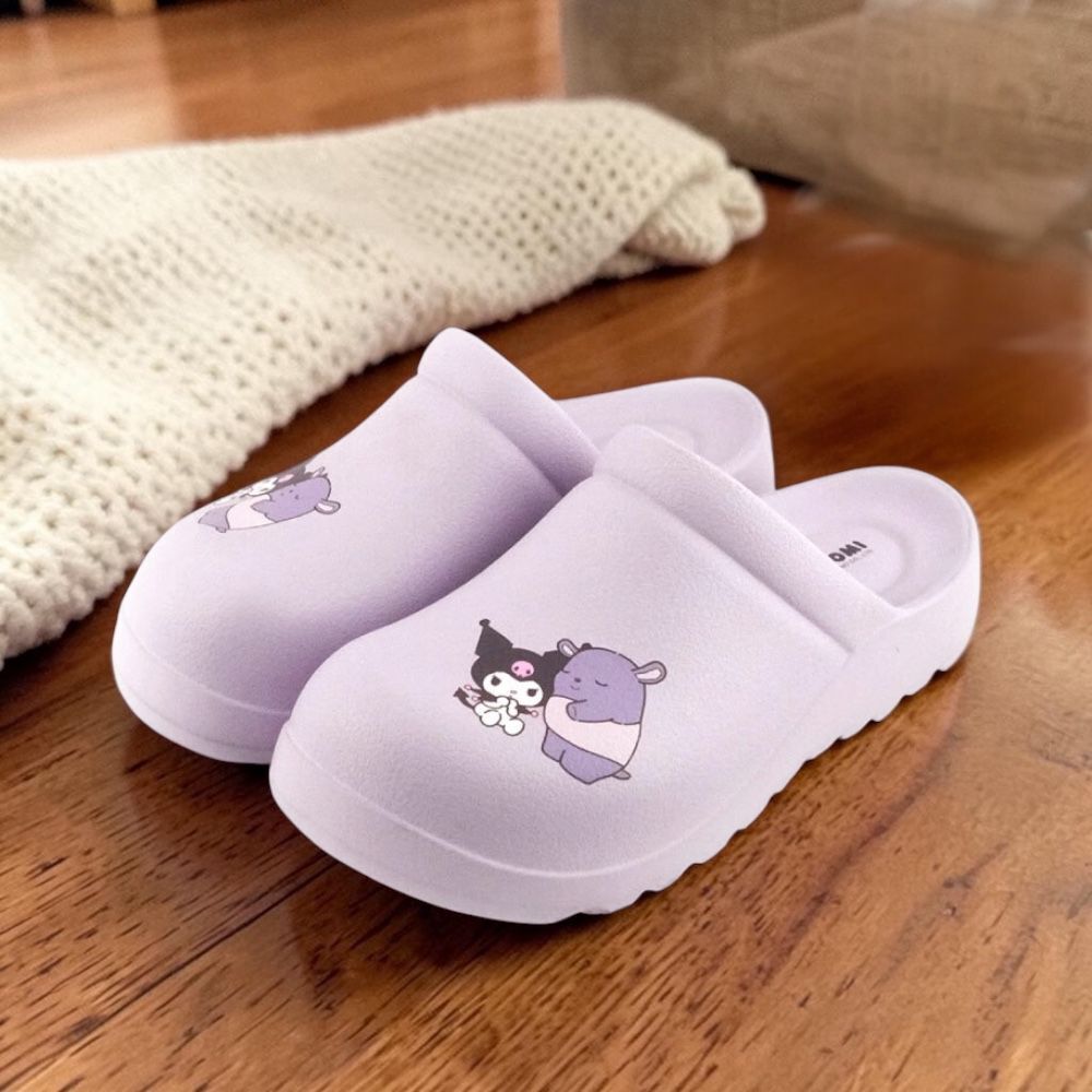 26098-KU Sanrio Kuromi Q軟厚底輕量 Crocs 涼鞋 #TW-AS26-925014