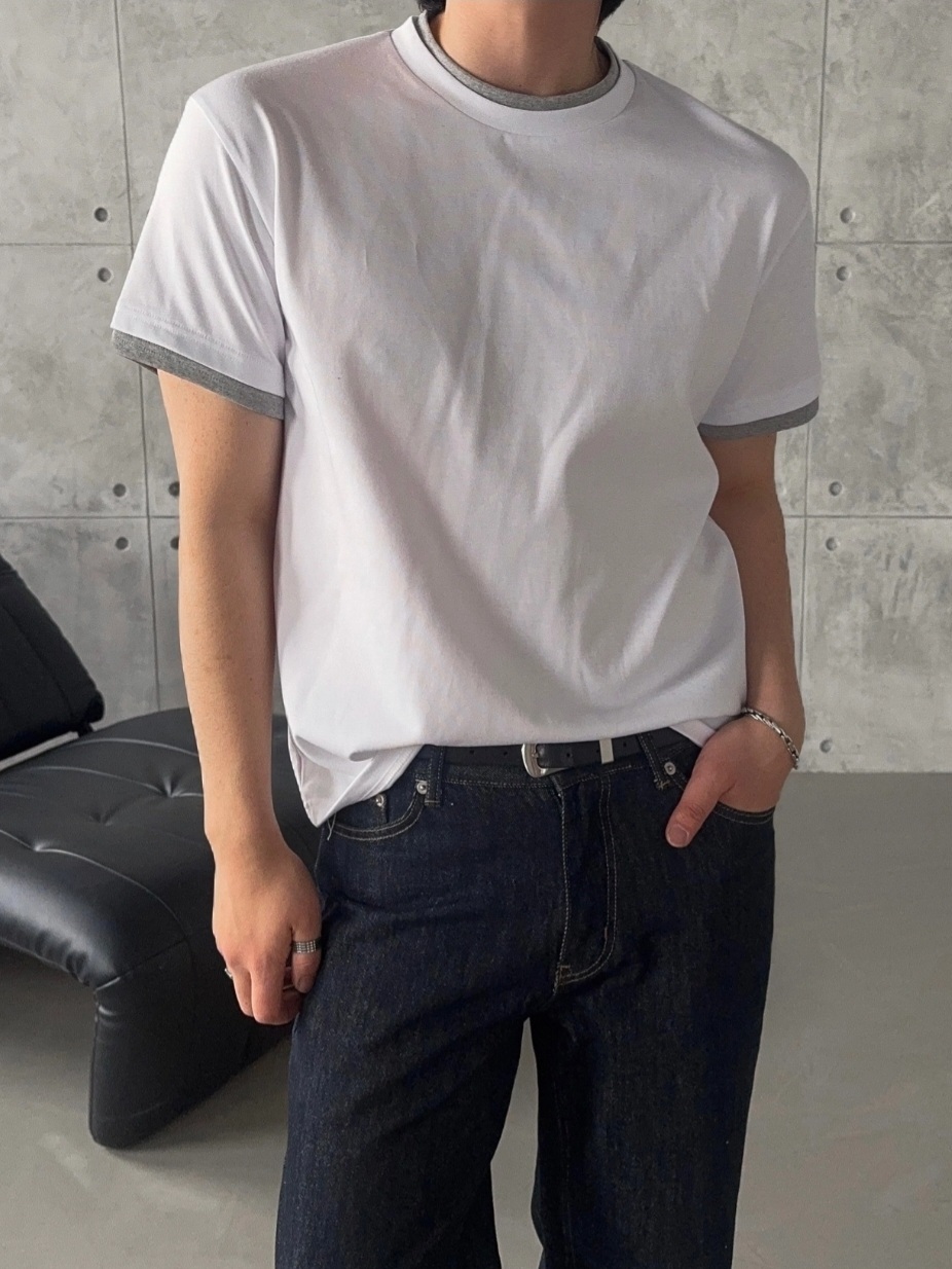 Zeron Layered Crop Short Sleeve T-shirt
