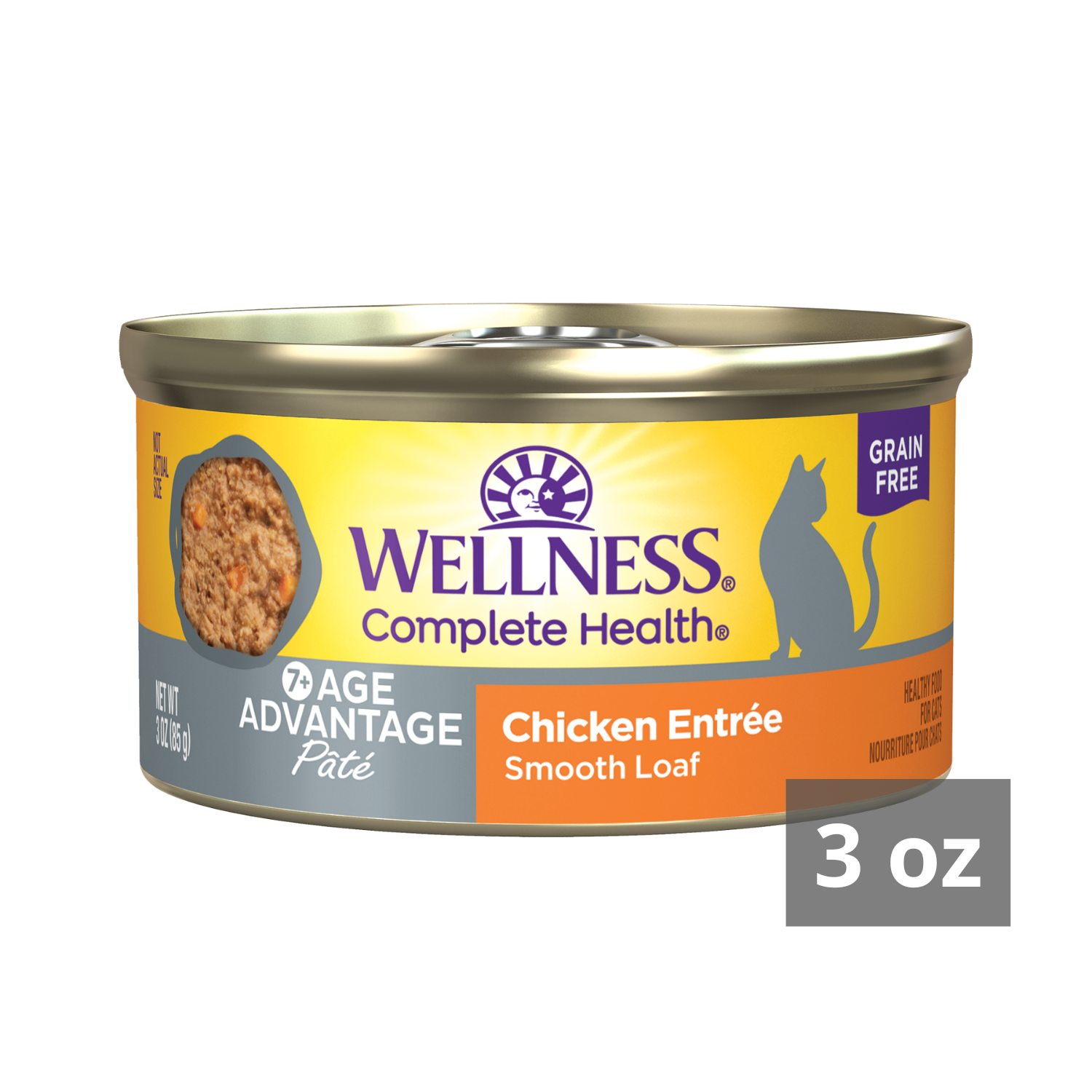 Wellness Complete Health肉醬貓罐| 老貓純雞肉| 3oz