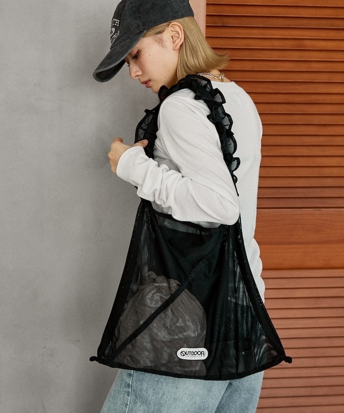 OUTDOOR PRODUCTS / Mesh shoulder bag