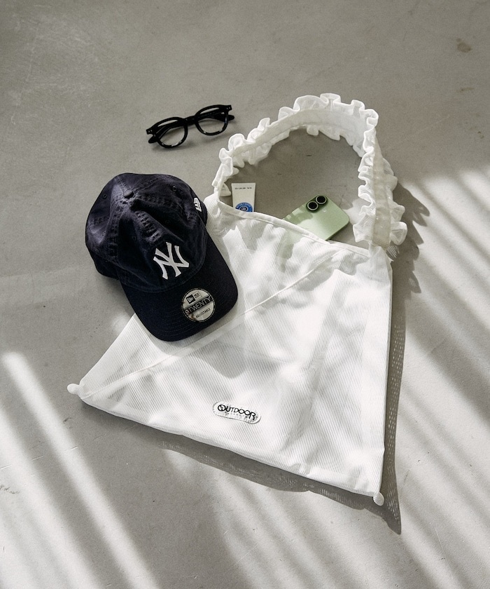 OUTDOOR PRODUCTS / Mesh shoulder bag