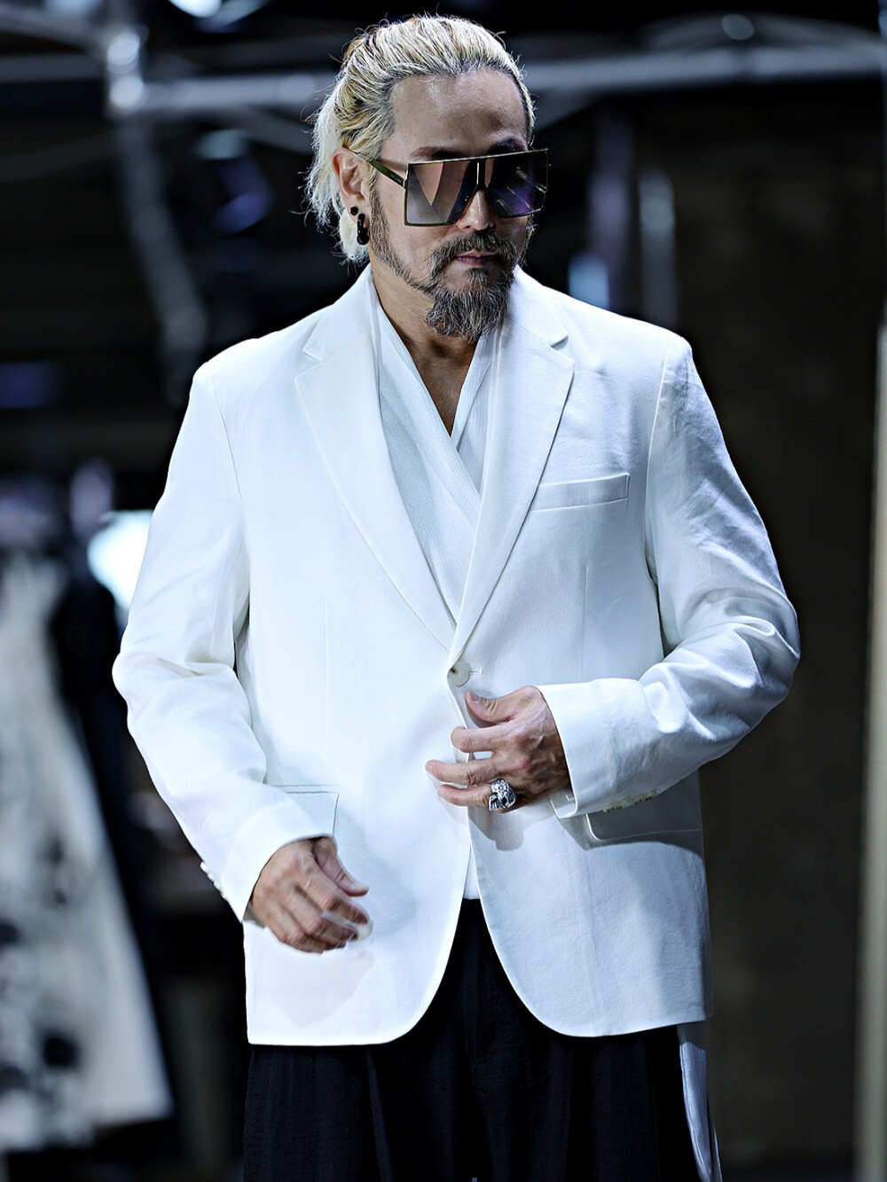 Summer basic linen jacket