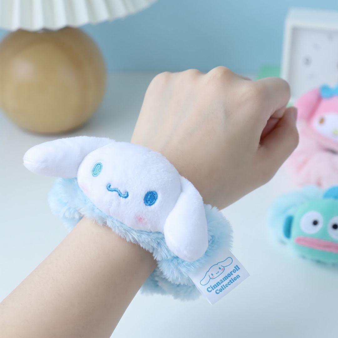 玉桂狗 Sanrio| 3D公仔毛絨髮圈 髮帶