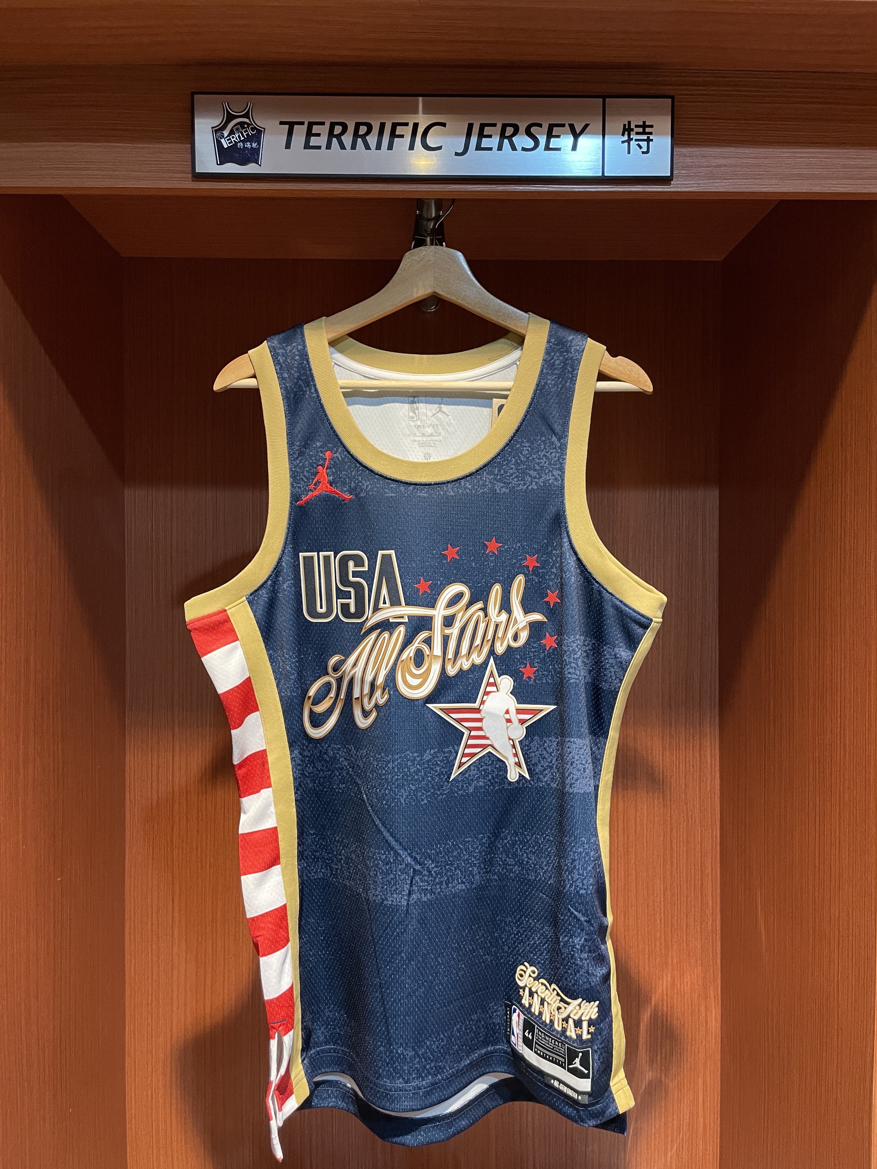 NBA球衣 Lebron James 25-26 明星賽深藍 美國隊 ASG Jordan Swingman 球迷版 熱轉印 全新