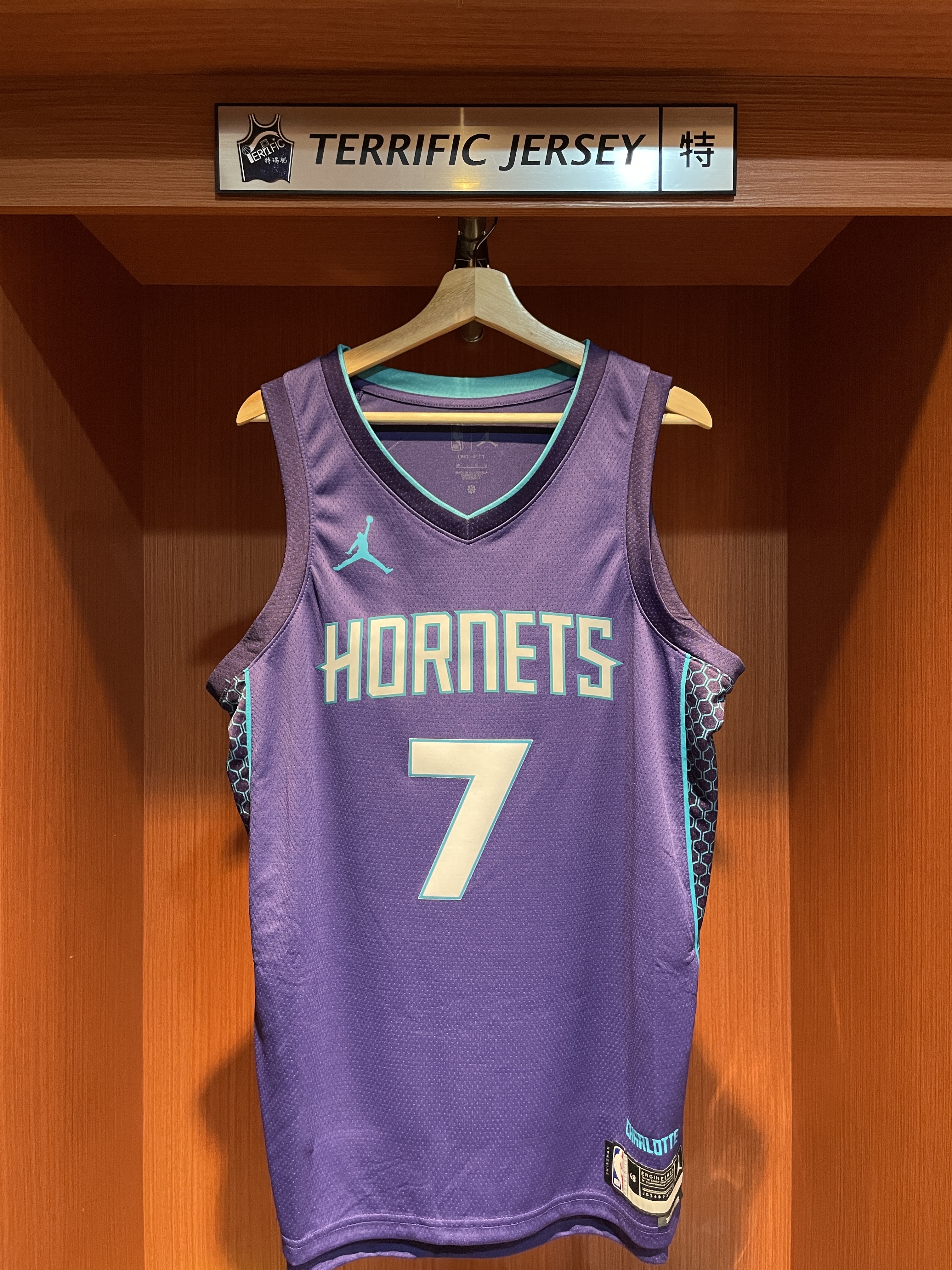 NBA球衣 Kon Knueppel 夏洛特黃蜂紫 Statement  Jordan Swingman 球迷版 熱轉印 全新