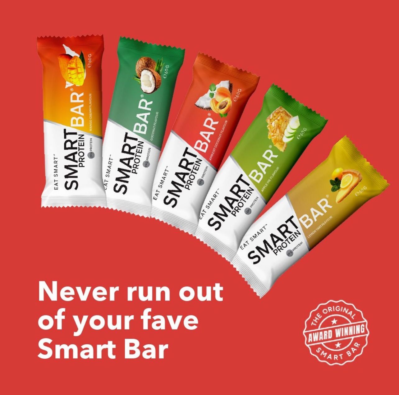 [PB02] [常温] 澳洲冷壓蛋白棒 Cold Pressed Smart Bar