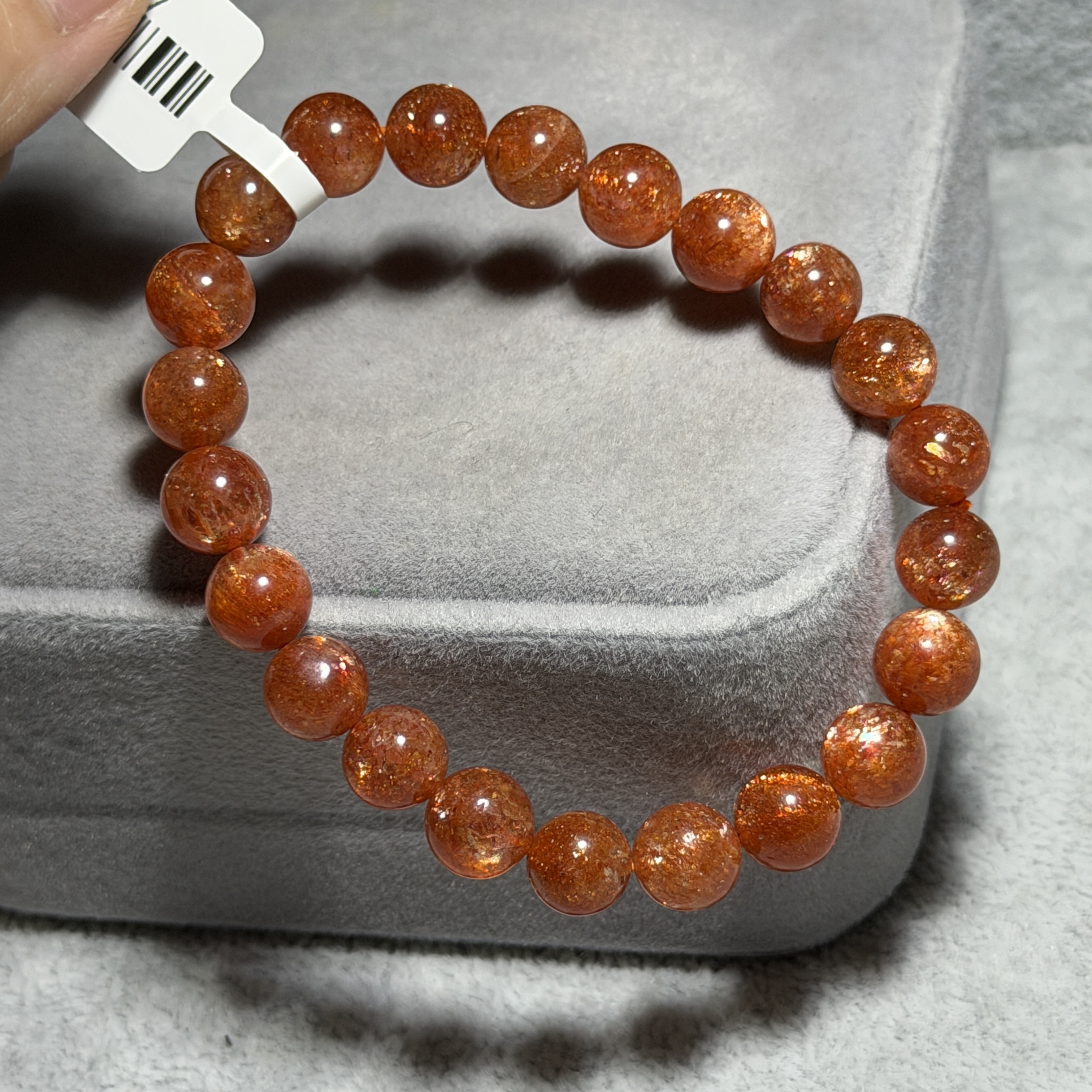 高級數金太陽石 約8.5mm SS1657