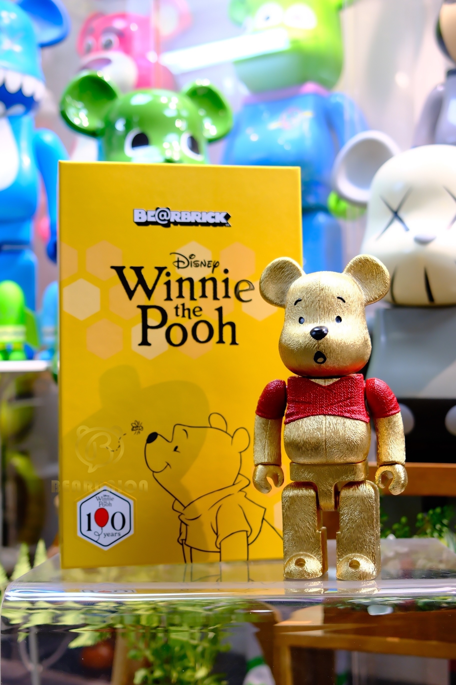 🎏預訂🎏Bearbrick 400% ROYAL SELANGOR Winnie the Pooh  錫熊