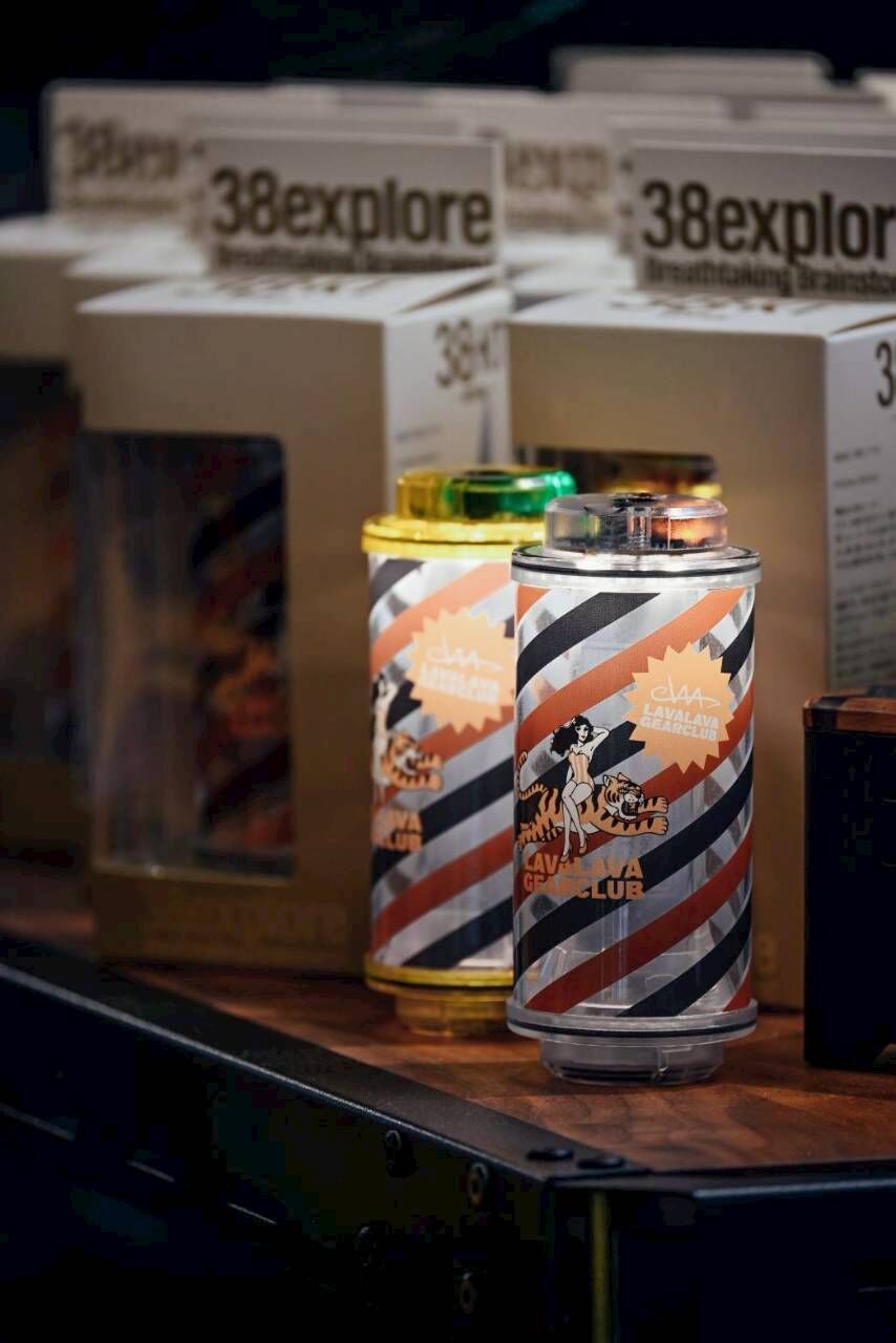 Lavalava Gearclub｜LAVA LAVA 38燈｜復古理髮廳風格