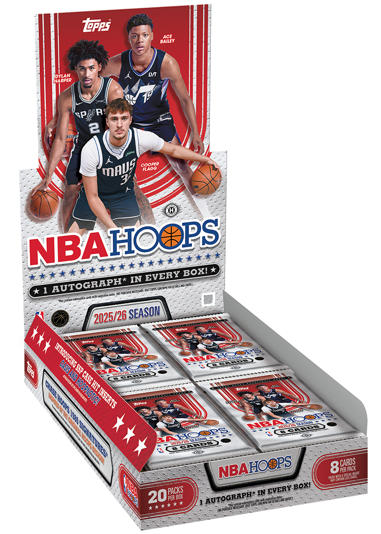 Topps 2025-26 Hoops Basketball - Hobby Box
