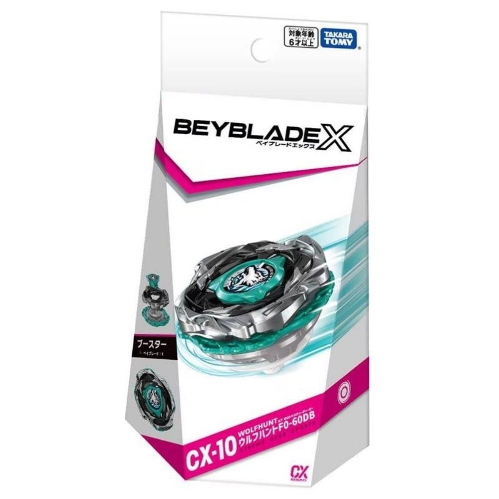 <日本正版>BEYBLADE X 戰鬥陀螺 CX-10 銀狼狩獵