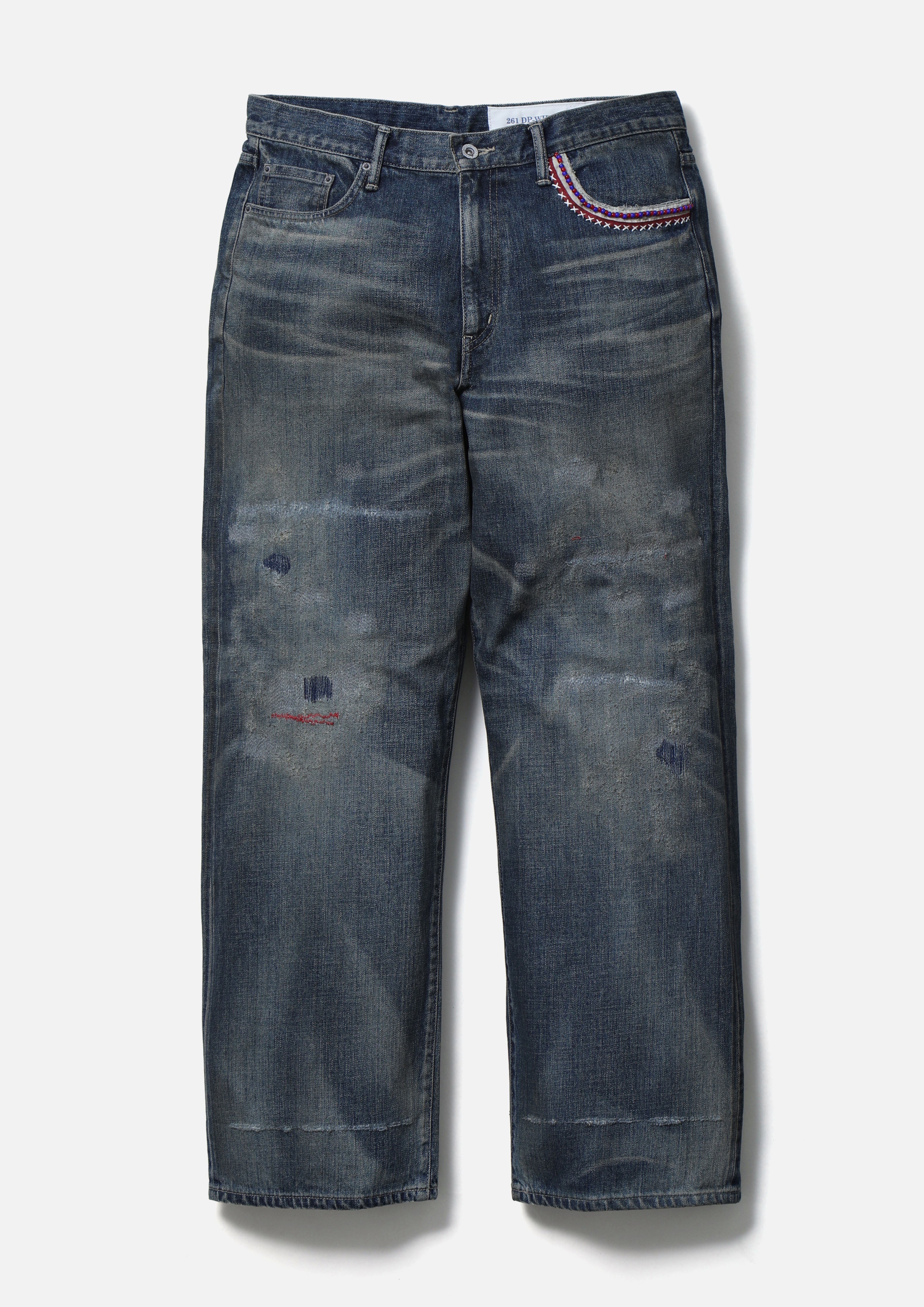 NEIGHBORHOOD SAVAGE DENIM DP WIDE PANTS 261XBNH-PTM07