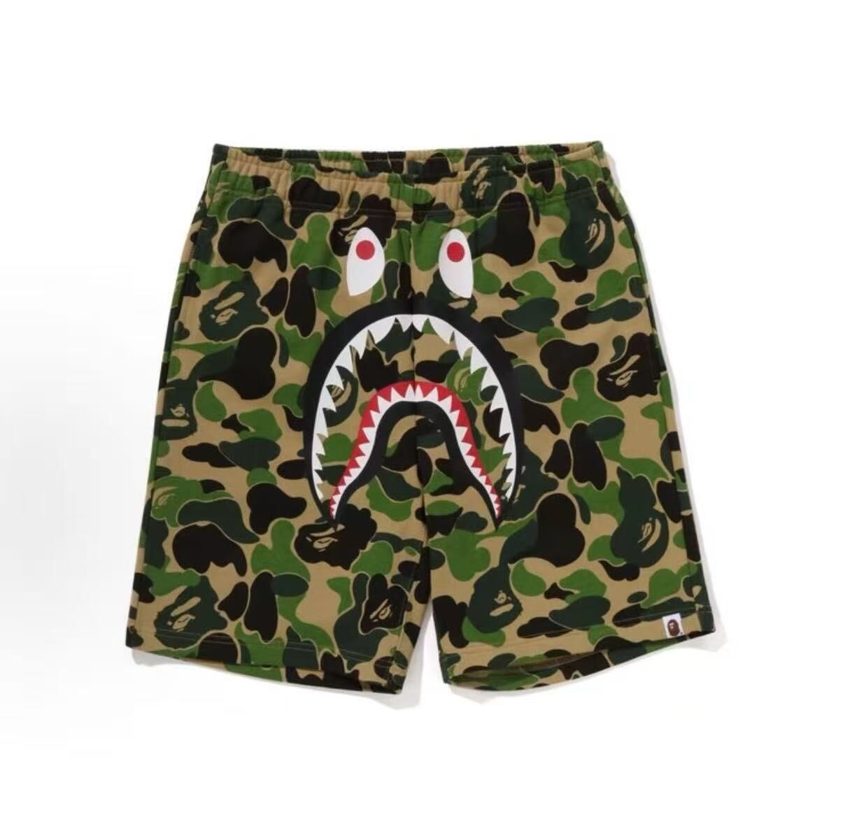 BAPE 迷彩鯊魚短褲 (5色)