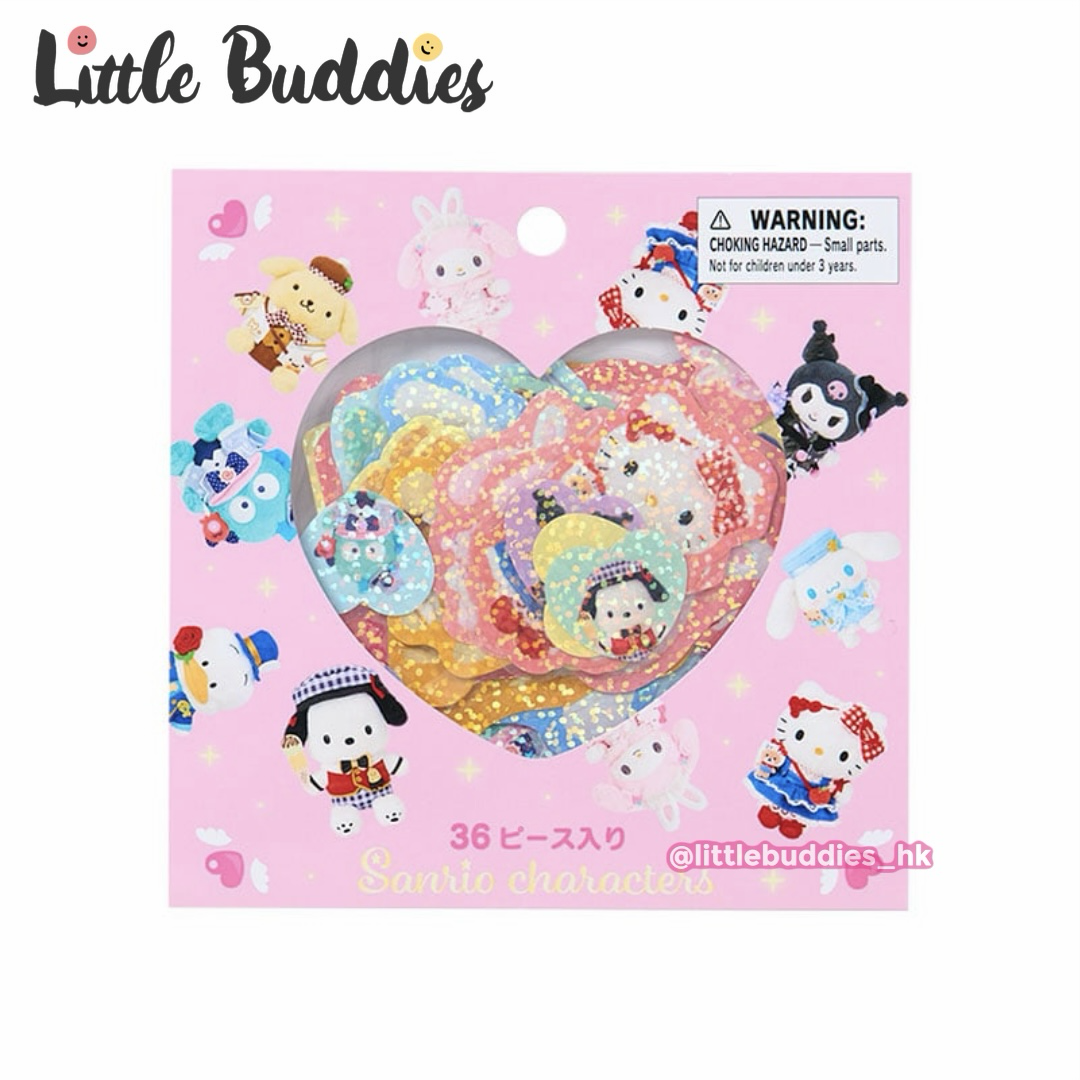 日本 Sanrio 特色服裝造型 貼紙套裝 2026角色大獎系列