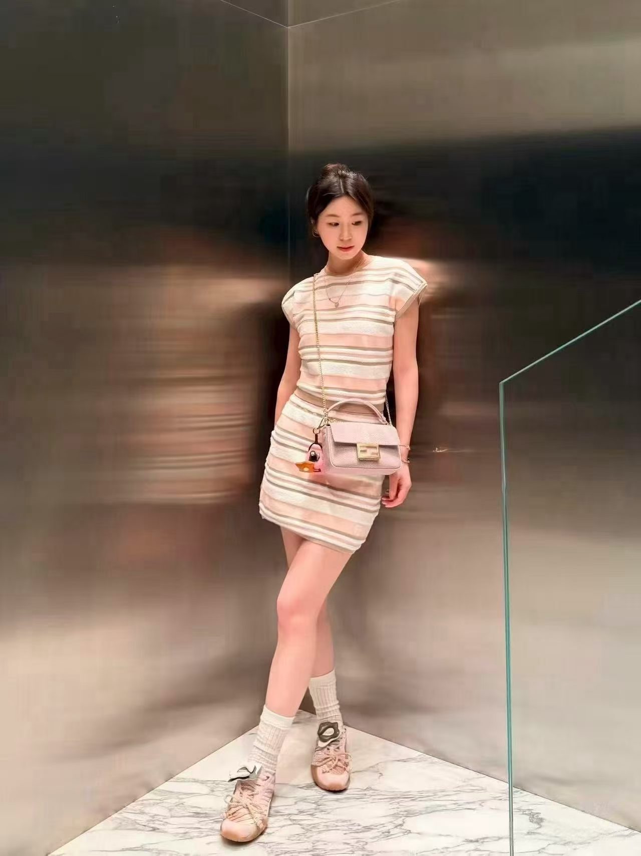 Fendi kids 針織 套裙