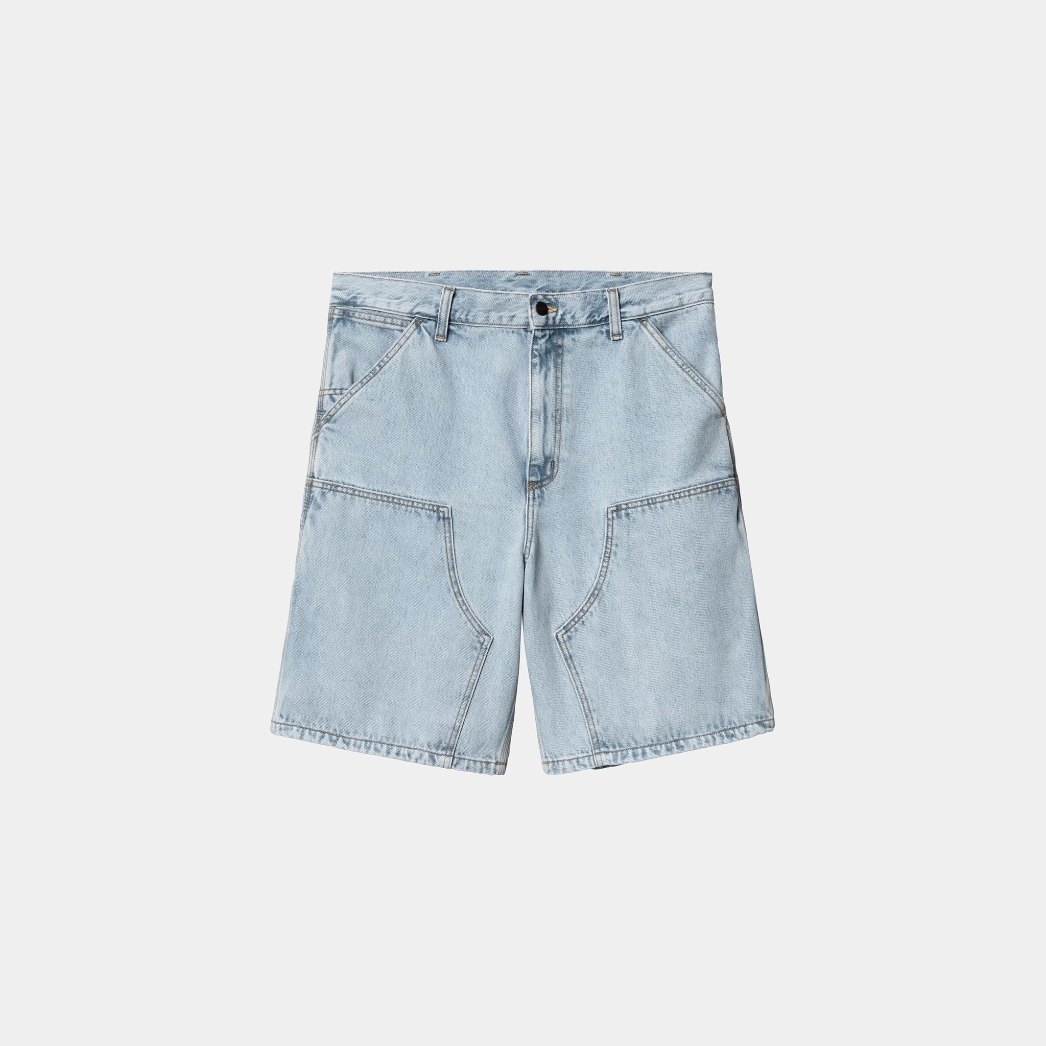 [現貨] CARHARTT WIP DOUBLE KNEE SHORTS BLUE