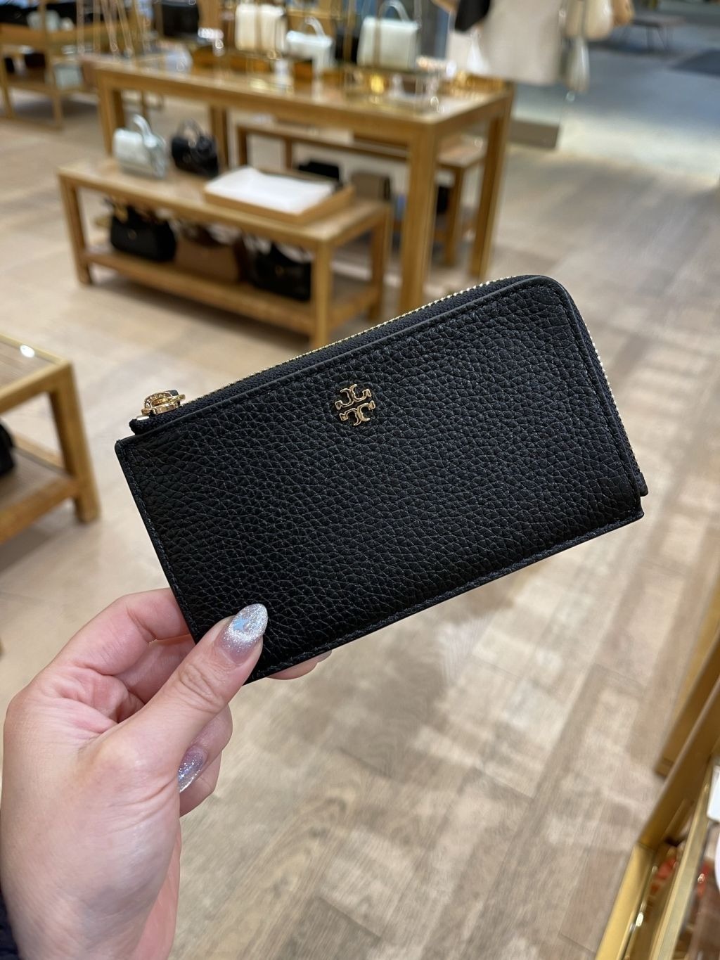 【預購】Tory Burch H051481 Logo拉鏈卡包