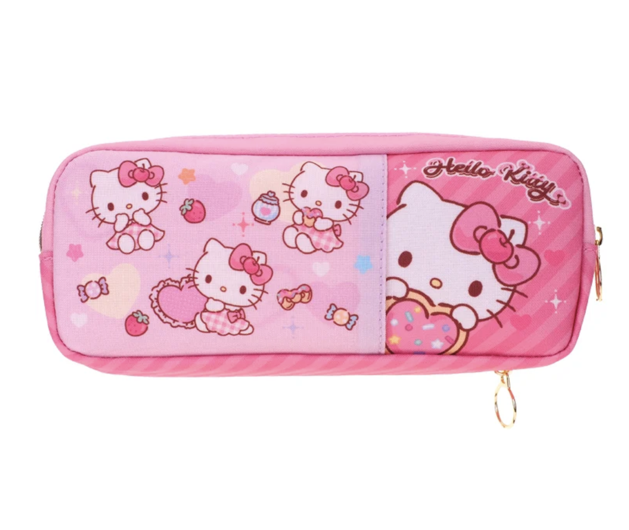 Hello Kitty 雙拉鏈筆袋 9-7462-23