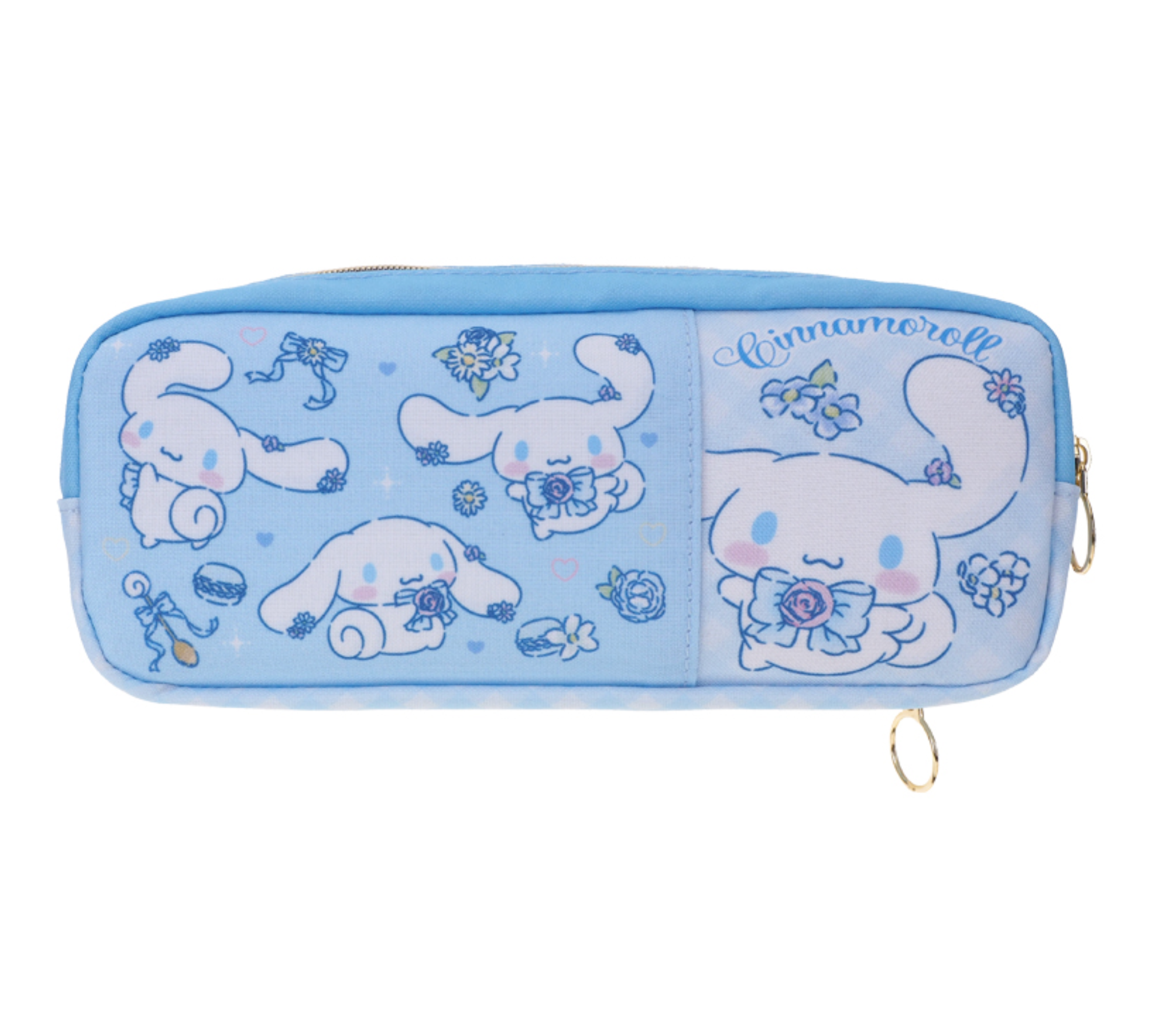 Cinnamoroll 雙拉鏈筆袋 9-7462-25