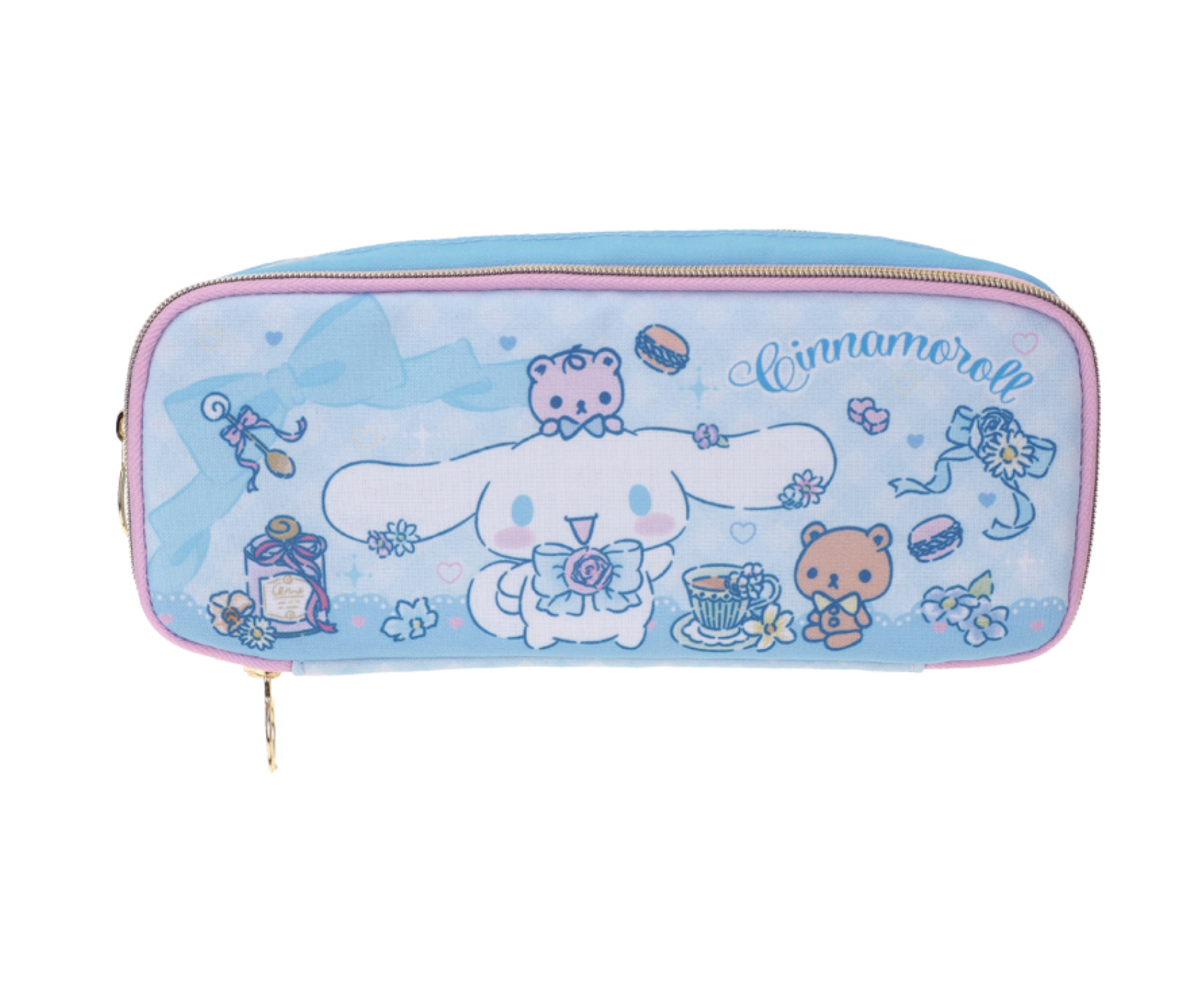 Cinnamoroll 雙拉鏈筆袋 9-7462-25