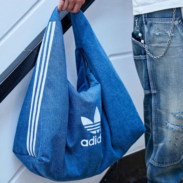 Adidas 愛迪達 D Shoulder Bag IX7693 側背包 肩背 斜背 丹寧藍色 大容量