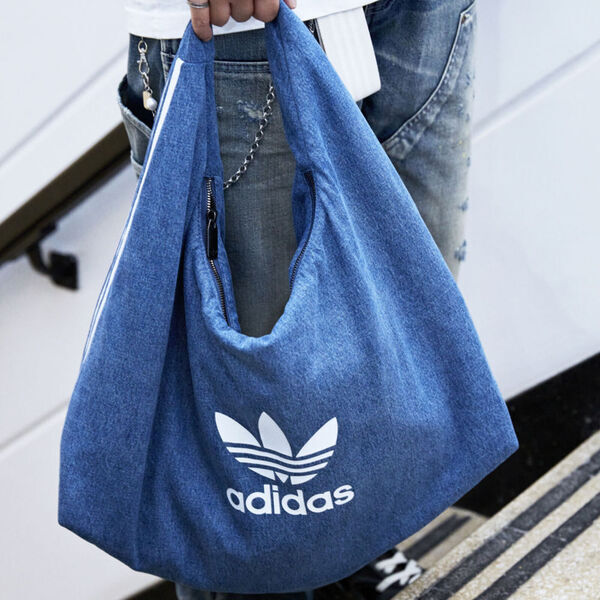 Adidas 愛迪達 D Shoulder Bag IX7693 側背包 肩背 斜背 丹寧藍色 大容量
