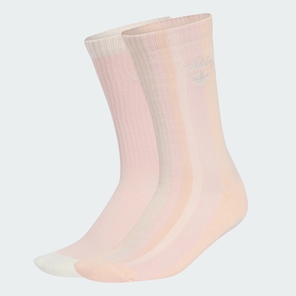 Adidas 愛迪達 Cr S 2p KY6017 女 中筒襪 粉紅 2雙入