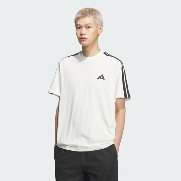 Adidas 愛迪達 St 3st Ss Tee KR2491 男 T恤 運動上衣 休閒短袖 白 亞版 純棉