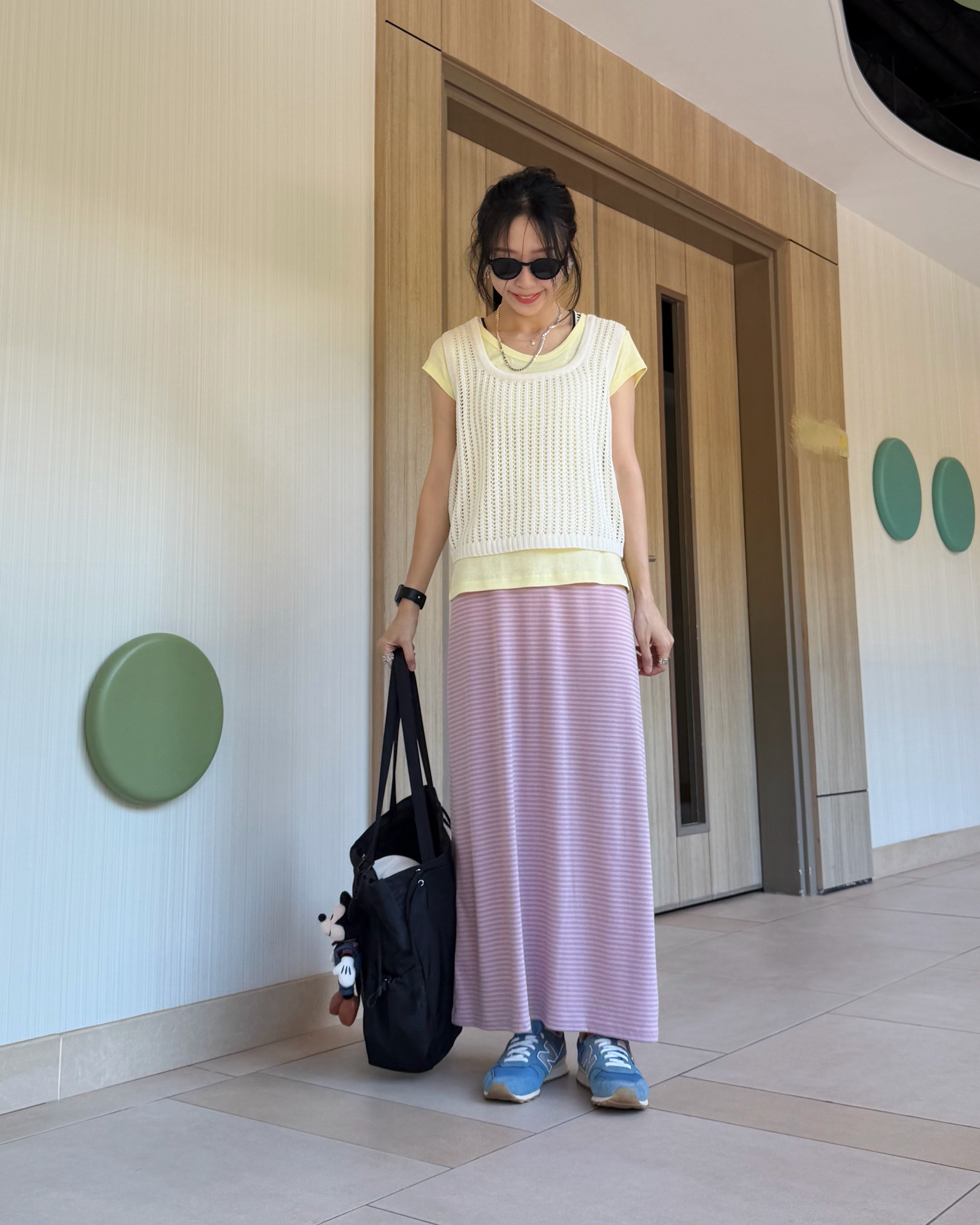 5月新品♥cotton橫間sk[全橡筋腰]