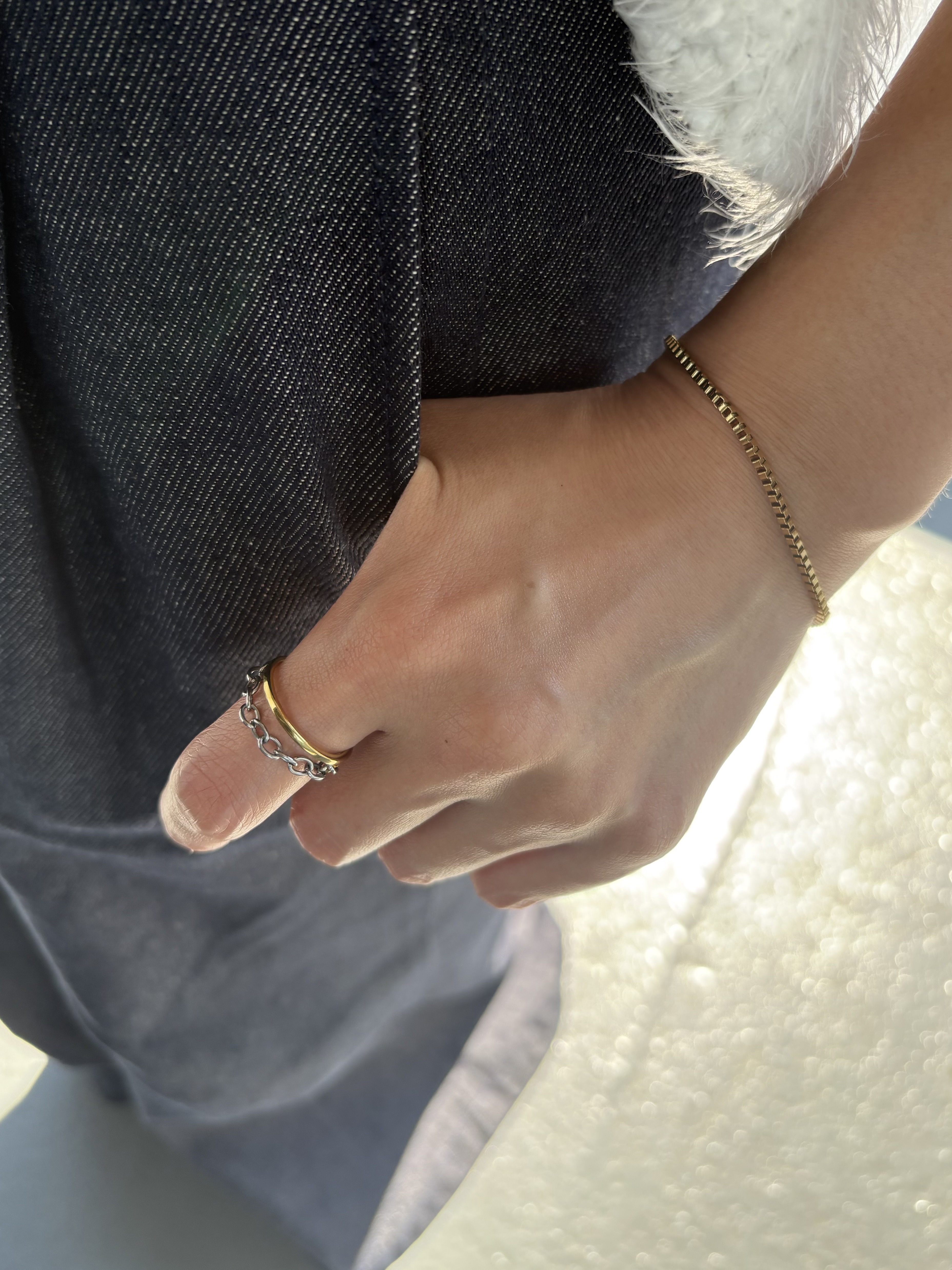 original double design ring